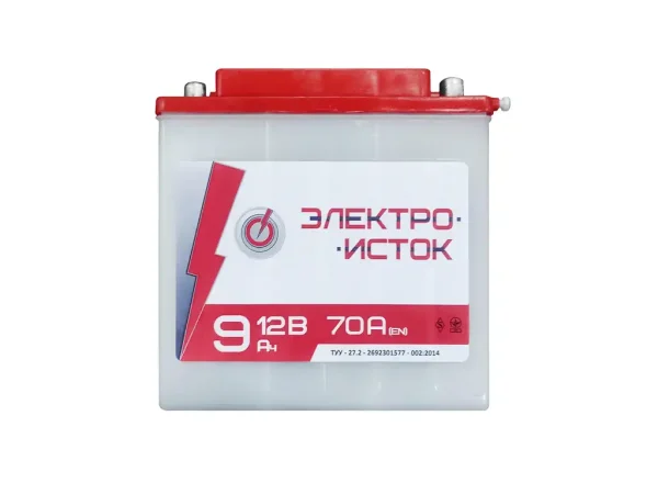Акумулятор 12v9a.h. (145*75*140mm) ЕЛЕКТРО-ВИТОК
