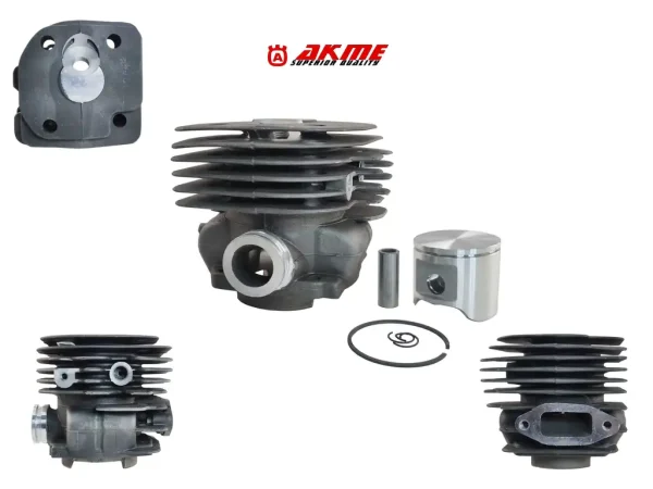 Циліндр (у зборі) Husqvarna 365 CROME Nikasil (коло)