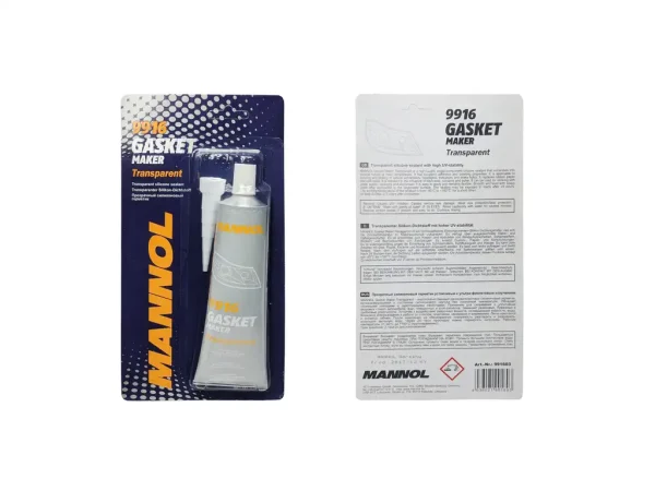 Герметик силіконовий MANNOL 85г прозорий 9916 (-40C до +180C)