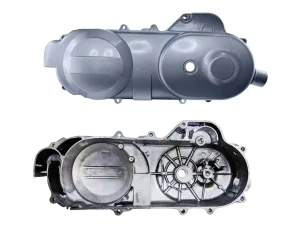 K-500 Кришка варіатора (коротка) Yaben GY6 60 (400mm, срібло)