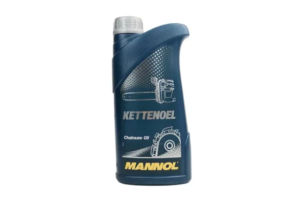 Олія для змащування пиляльних ланцюгів, шин MANNOL 1л Kettenoel Chain Saw