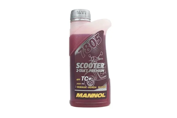 Олія 2T MANNOL 0,5 л 7805 Scooter Premium API TC+