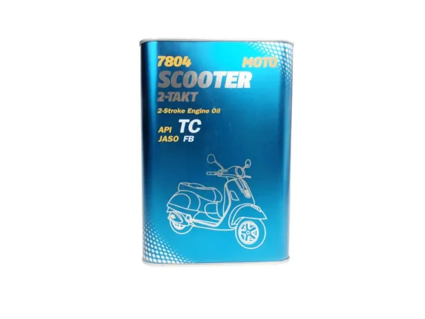 Олія 2T MANNOL 1л 7804 Scooter API TC Metal